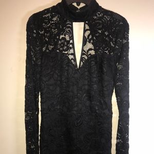 Bebe Black Lace Dress (NWOT)